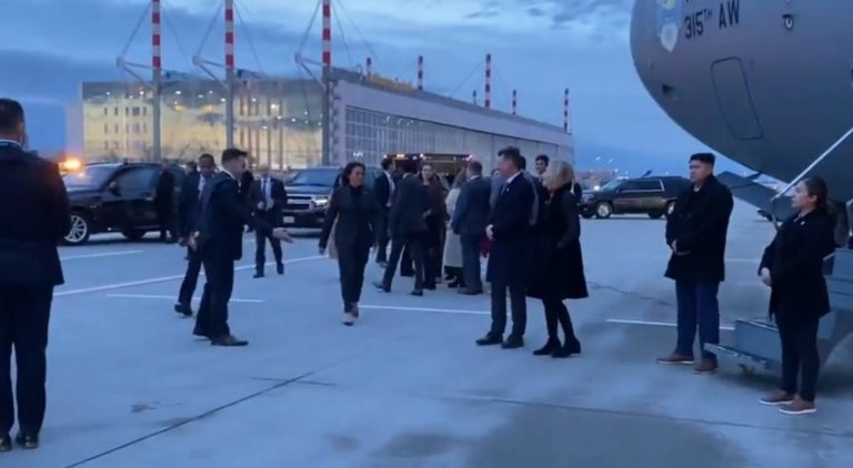Kamala Harris Forced to Fly Back to D.C. in Military Cargo Plane After Air Force Two Breaks Down in Munich