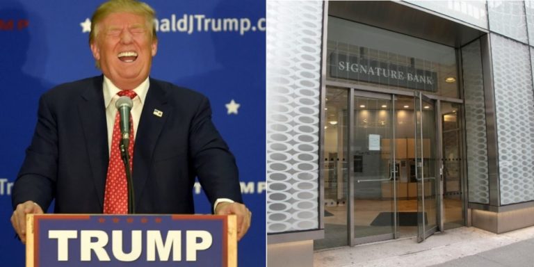 Donald Trump Gets the Last Laugh at Woke Bank That Closed His Account After the 2020 Election