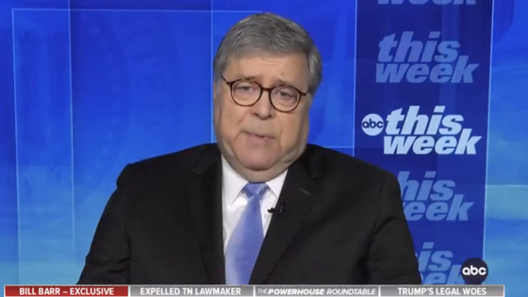 Bill Barr: ‘Good Chance’ Trump Will Be Indicted For Obstruction in Classified Docs Case