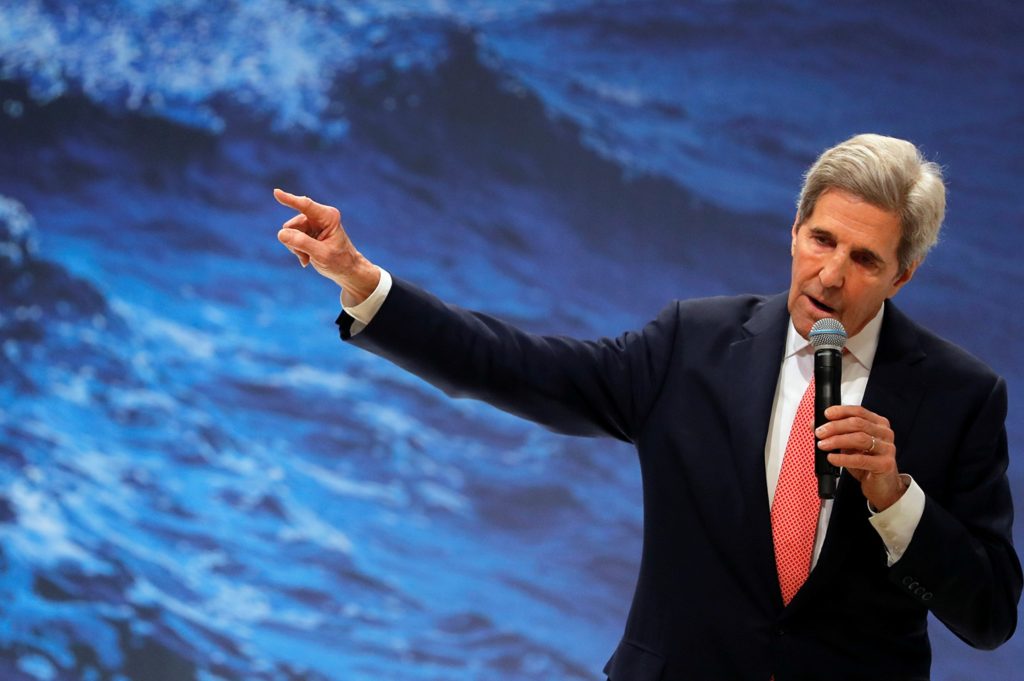 Climate Czar Kerry Boasts There’s ‘No Rolling Back’ Clean Energy Transition