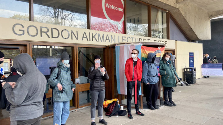 Trans Protesters Block Screening of Documentary ‘Adult Human Female’ on College Campus