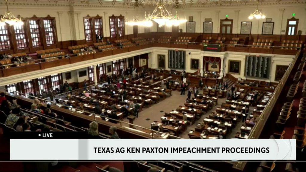 LIVE: Texas Lawmakers Begin Impeachment Proceedings for GOP AG Ken Paxton