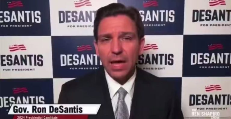 WATCH: Ron DeSantis Flops When Channeling Trump's Signature Catch Phrase - Becker News