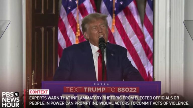 PBS Slaps Banner on Trump Live Event That Proves State Media Cannot Be Trusted