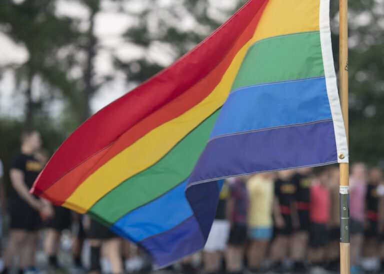 Video: Communist trans flag flown at Pride event sponsored by Bud Light