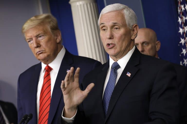 Video: Fmr. VP Pence responds to potential pardon of Trump