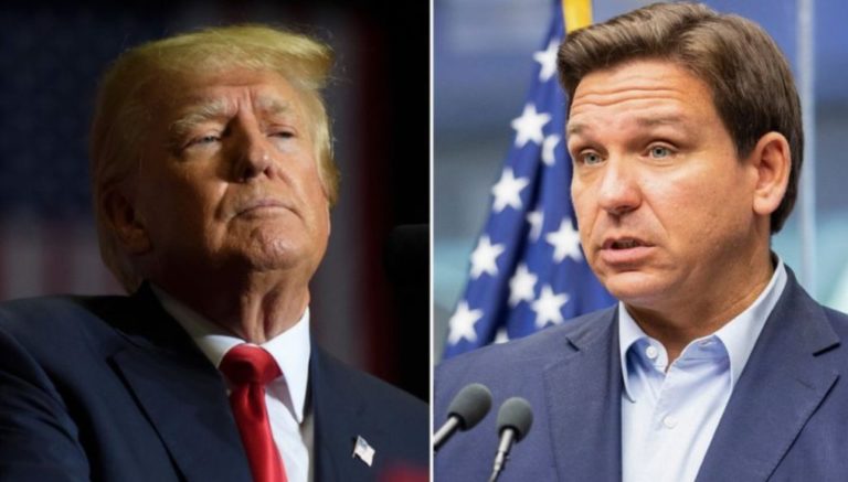 Donald Trump Calls on DeSantis to Drop Out of Race 'for the Good of the Party'