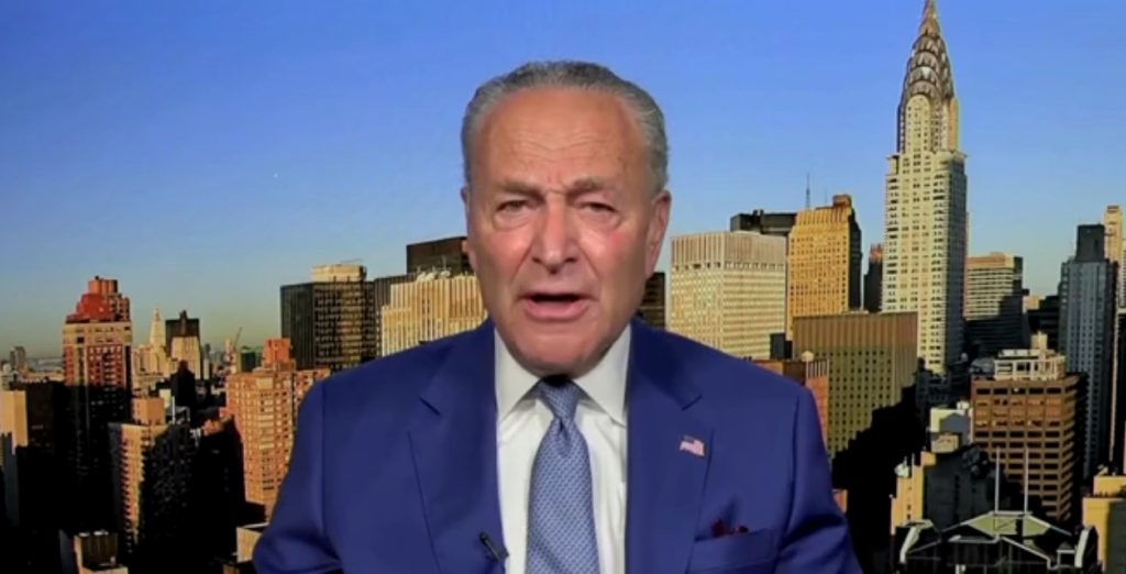 Senate Majority Leader Chuck Schumer Just Had His 'What Difference Does It Make?' Moment