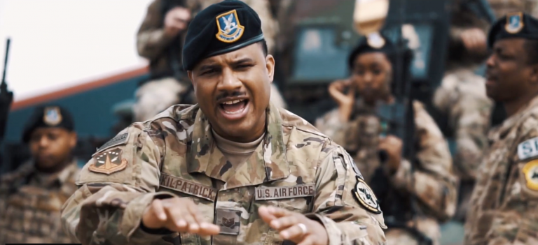 Video: USAF Security Forces “Get In Step” rap music video honors dangerous career