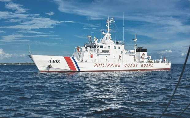 Chinese vessel hits Philippine Coast Guard boat near disputed shoal