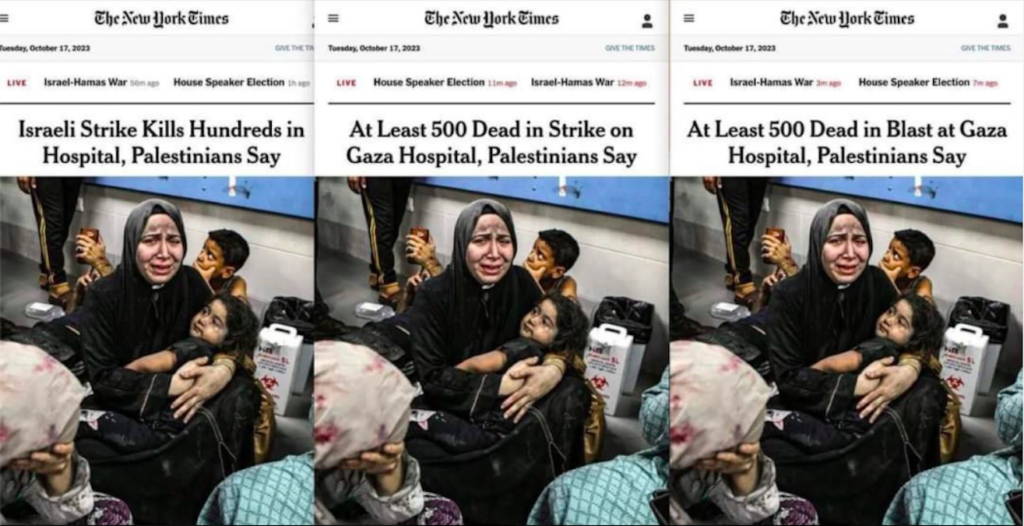 Corporate Media Are Regurgitating Hamas Propaganda