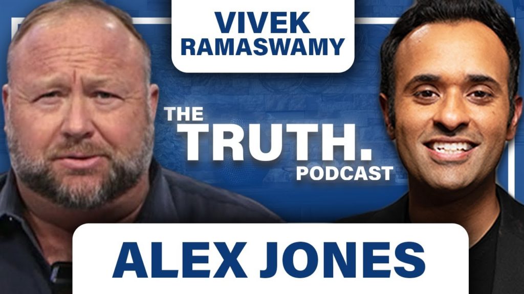 Republican Presidential Contender Vivek Ramaswamy Joins Alex Jones Live On Air, MUST WATCH!