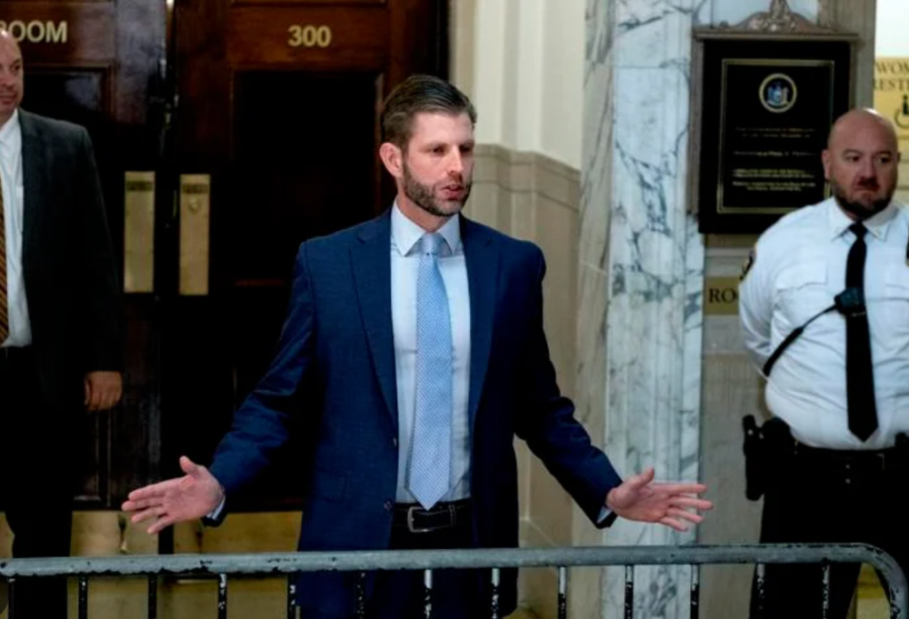 Eric Trump Goes Scorched Earth Outside Court After Forced Testimony - Trump Knows