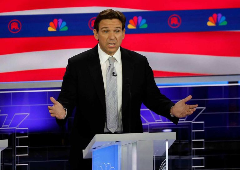 Ron DeSantis pleads with Sean Hannity to set up Republican presidential debate with Trump - Trump Knows