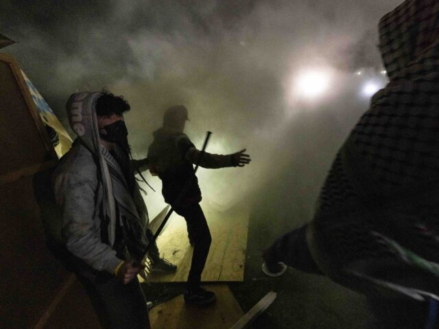 WATCH: War at UCLA as Pro-Israel Vigilantes Storm Palestine 'Encampment' Overnight