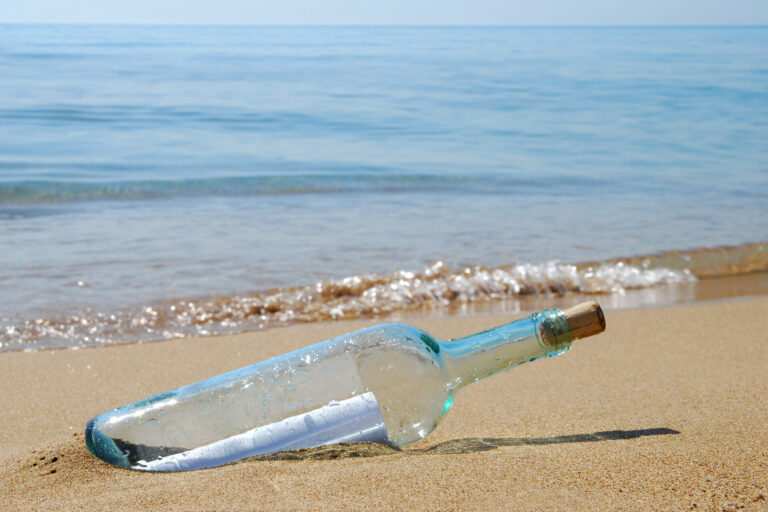 Letter in a bottle, seemingly written in 1945 by serviceman at Little Creek, Virginia, washes up in Florida