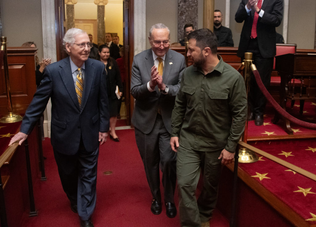 After Zelensky Trashed Trump in PA, McConnell Rewarded Him With Photo-Op