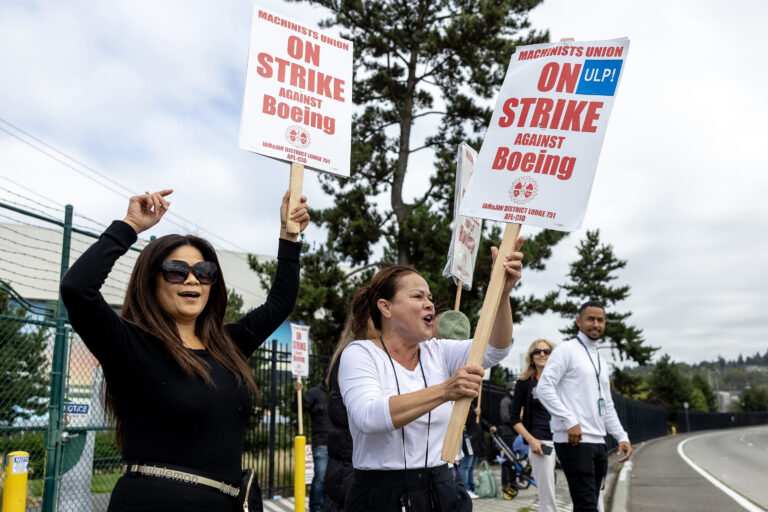 Boeing furloughs salaried staff to preserve cash amid strike