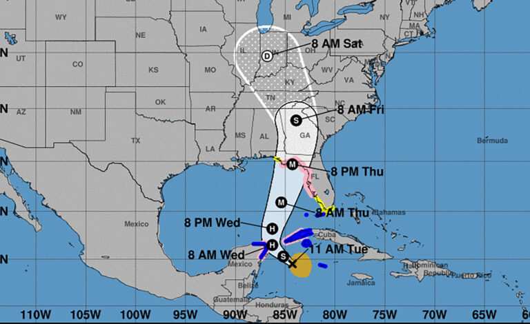 Thousands of residents without power as Hurricane Helene storms through Manatee County