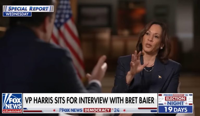 Harris Endorsed Inmate 'Sex Changes' In Bret Baier's Fox Interview