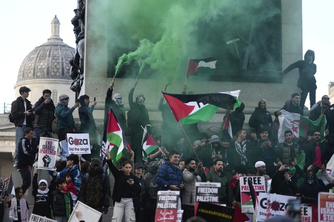 Massive Protests Around the World Commemorating Hamas's Savage Attack on Israelis