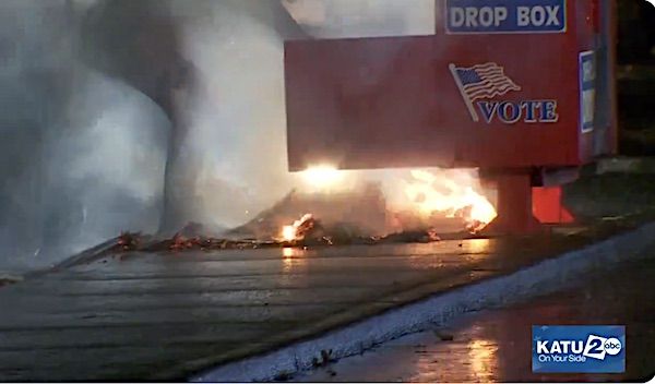 WATCH: Hundreds of ballots burn in numerous states as new strategy emerges to destroy early votes * WorldNetDaily * by Joe Kovacs