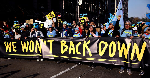 Protesters March in NYC Over President-Elect Donald Trump's Win