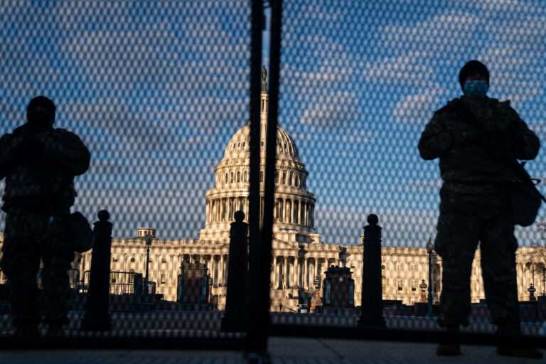 Video/Pics: Security fencing put up around White House, US Capitol, VP residence over Election Day