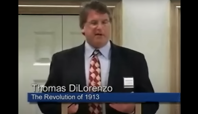 Thomas J. DiLorenzo: The Revolution of 1913