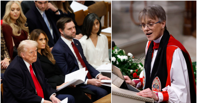 Trump on Woke Episcopal Priestess at National Prayer Service: 'Not too Exciting'