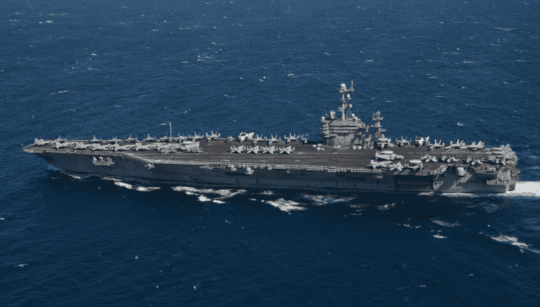 US warship collides with ship, investigation underway