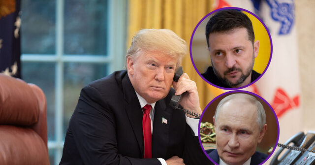 Exclusive—Trump on Calls with Zelensky, Putin: ‘Very Good Conversations'