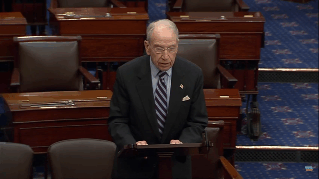 Grassley Asks FBI For Declassified Doc On Russia Collusion Hoax