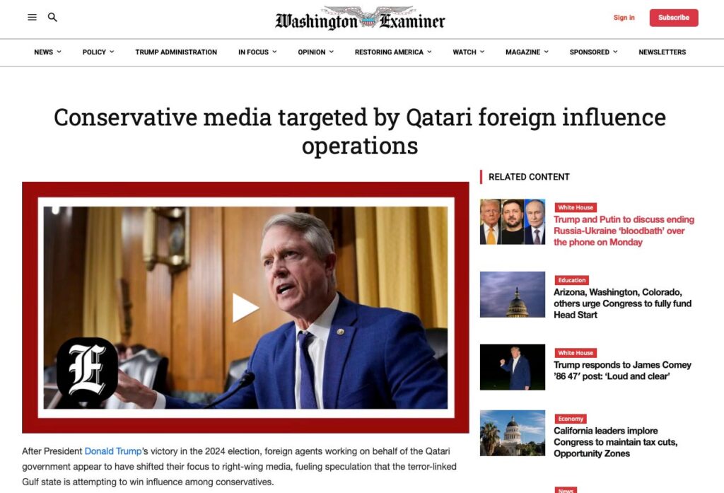 The Qatar Papers; Tucker Carlson