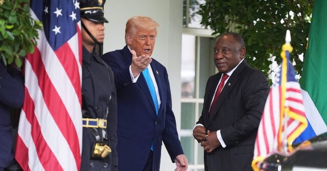 Watch Live: Donald Trump Meets with President of South Africa